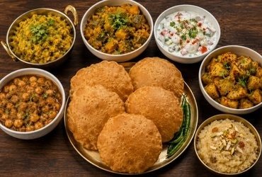 The Divine Feast (Bhandara style food)